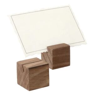 Wood Place Card Holders, 12ct